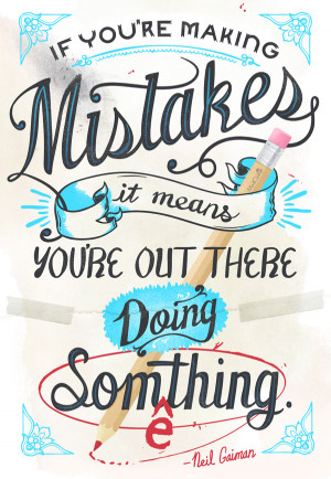 Neil Gaiman quote, designed by #ModCloth!