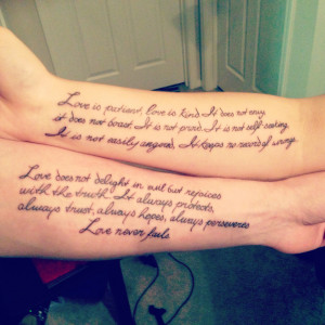 Couple Tattoos Love