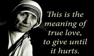 Inspirational Quote Mother Teresa