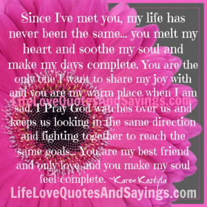You Are My One And Only You are the only one i want to