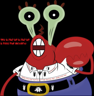 Mr Krabs Face Wallpaper Mr