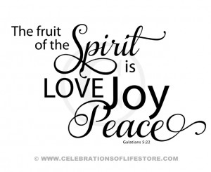 Bible Scriptures Verses & Quotes : Fruit of the Spirit Elegant Design ...