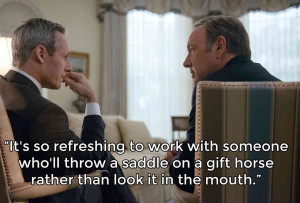 12 Frank Underwood Quotes to Start Your Conniving Week