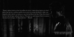 Damon Salvatore Quotes to Elena
