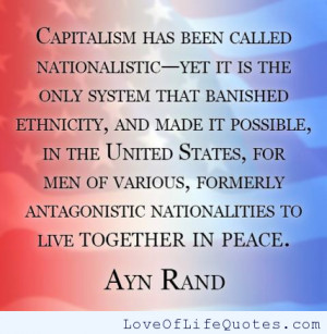 Ayn Rand Quotes On Capitalism