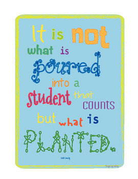 Teaching Quote Poster Printable