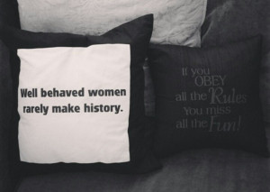 pillows with quotes