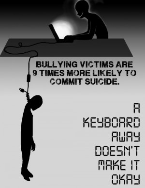 The following are quotes from online sources about Cyberbullying: