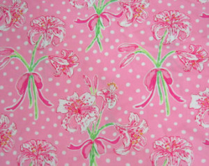 New Lilly Pulitzer Fabric Pulitzer Prize 18 x 22 inches ...