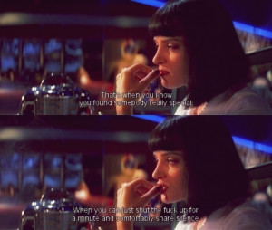 ... silence movie tiempos violentos tarantino pulp fiction quote quotes