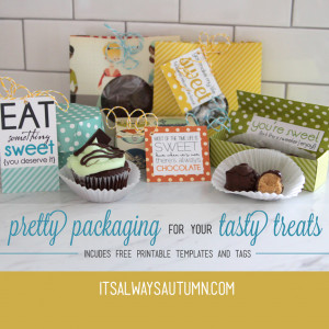 free template downloads and instructions for treat packaging