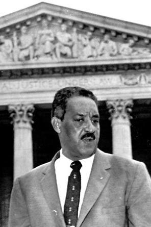 ... civil rights warrior Thurgood Marshall, who was born on this date in