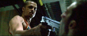 The first image the audience sees is of Tyler Durden (Brad Pitt ...