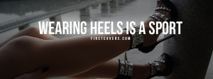 Wearing Heels Is A Sport cover