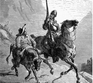 Don Quixote by Cervantes . Best Quotes. Out of his Mind