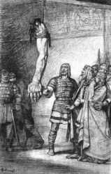 hung Grendel's arm in Herot after defeating him.