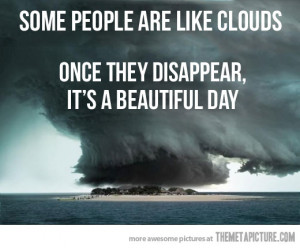 funny cloud selective rain storm