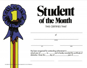 Student of the Month 3