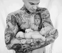 tattoo father and son