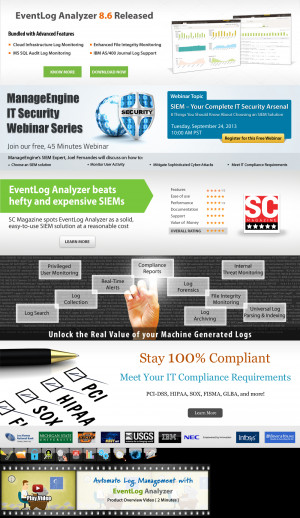 EventLog Analyzer beats hefty and expensive SIEM Solutions