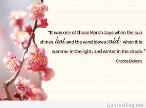 Welcome spring. Spring quotes and images.
