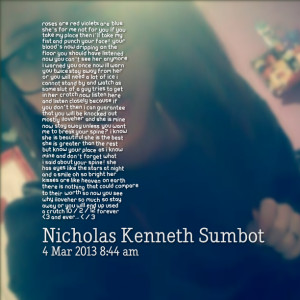 Quotes Picture: roses are red violets are blue she's for me not for ...