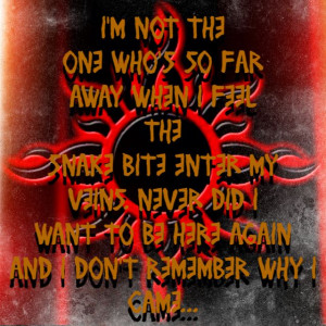 Godsmack - Voodoo lyrics Godsmack Voodoo, Godsmack Lyrics