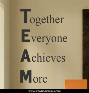 Motivational Teamwork Quotes Inspirational