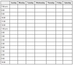 24 hour work schedule template free 8vyd3mcS