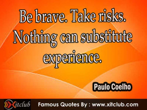 You Are Currently Browsing 15 Most Famous Quotes By Paulo Coelho