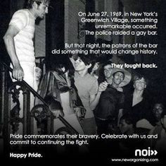... riots quotes | Today is the 45th anniversary of the Stonewall Riots