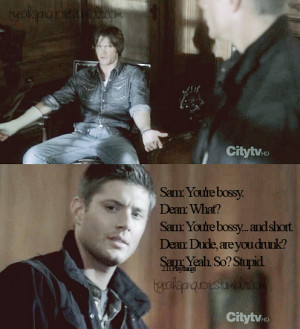 Supernatural Dean Sam Funny...