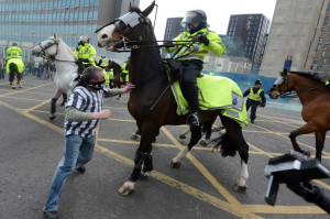 Newcastle football riots: How I watched a moronic minority bring shame ...
