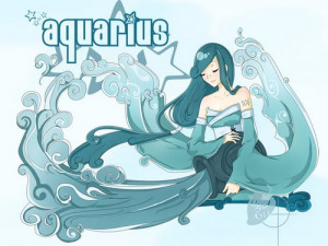 Beautiful Aquarius Girl