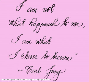 Handwritten Quotes: Carl Jung