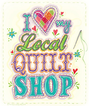 Wish I would have read this before I went to my local quilting shop ...