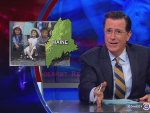 Screenshot: Colbert Report (Photo: Screenshot: Colbert Report)