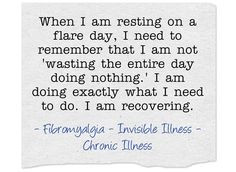 ... important reminder. #chronically_ill #health #pain #flare_up #rest