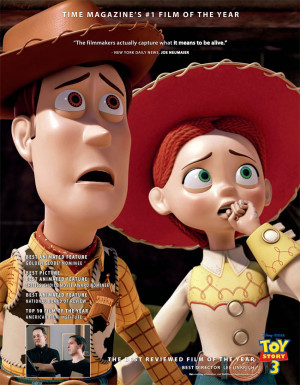 ... got a pretty good idea of what I looked like all through Toy Story 3
