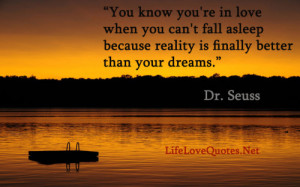 Love Dreaming for Reality Quotes About Love - Love Quote