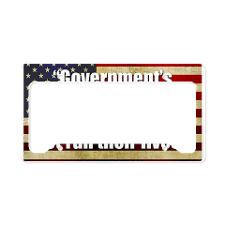 Ronald Reagan Quotes License Plate Holder for