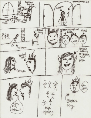 her dearest friends are characters in books.