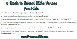 aproverbswife.comBible Verses for Kids