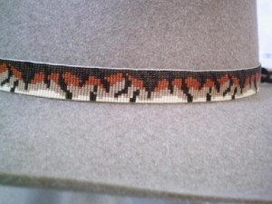 Native American Beaded Hat Band Patterns