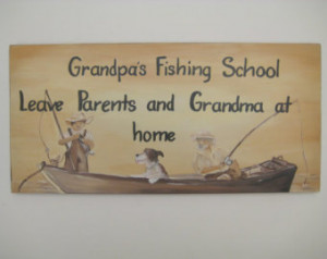 Grandpa’s Fishing School Leave Parents And Grandma At Home