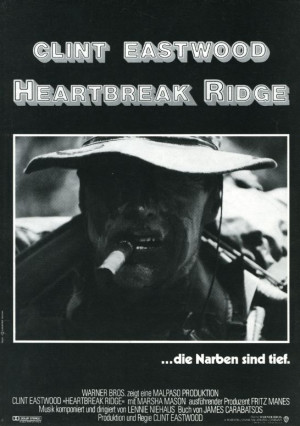Details zu Heartbreak Ridge ORIGINAL Presseheft Clint Eastwood TOP
