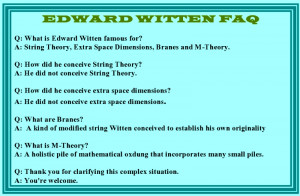 EDWARD WITTEN QUOTES image quotes at BuzzQuotes.com