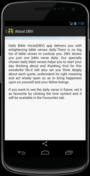 Daily Bible Verse 1.01 screenshot 2