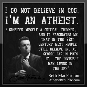 an Atheist!