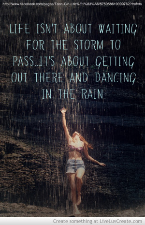 Dancing In The Rain